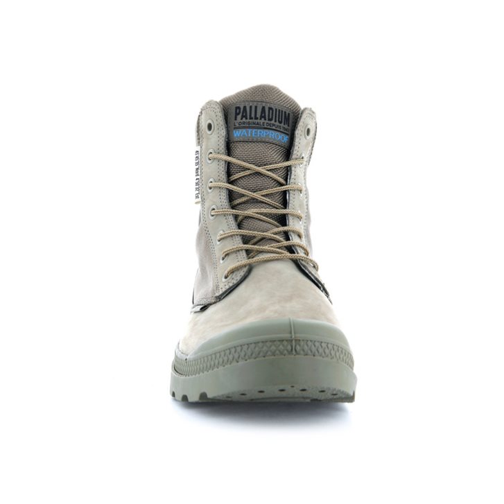 Dámské Boty Palladium Pampa SC WPN U-S Olivy Zelené | CZ RLB-13I